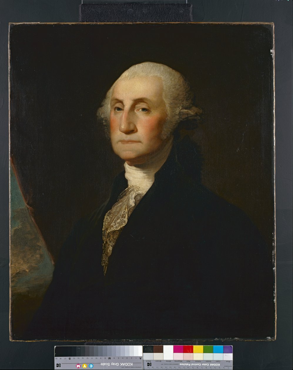 George Washington portréja, 1801 előtt alkotó: Gilbert Stuart