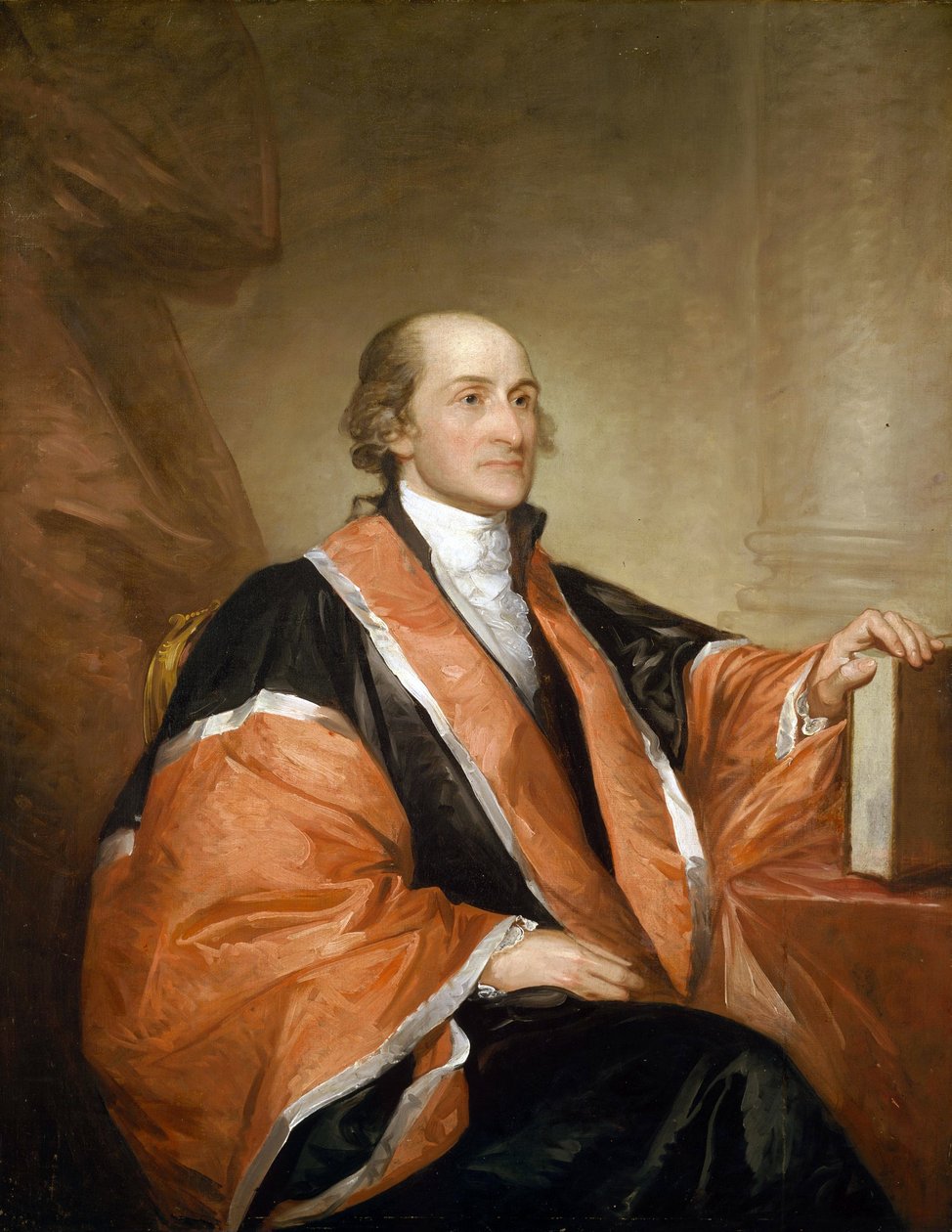 John Jay portréja alkotó: Gilbert Stuart