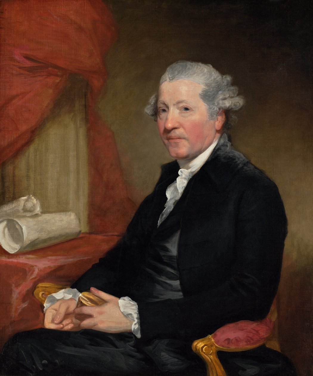 Sir Joshua Reynolds arcképe alkotó: Gilbert Stuart