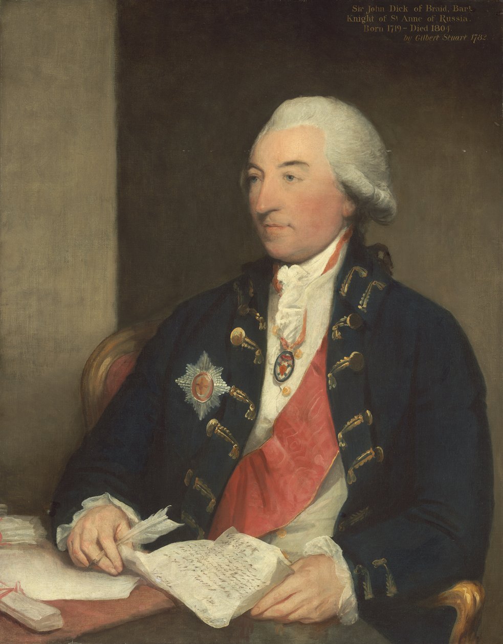 Sir John Dick, 1783 alkotó: Gilbert Stuart