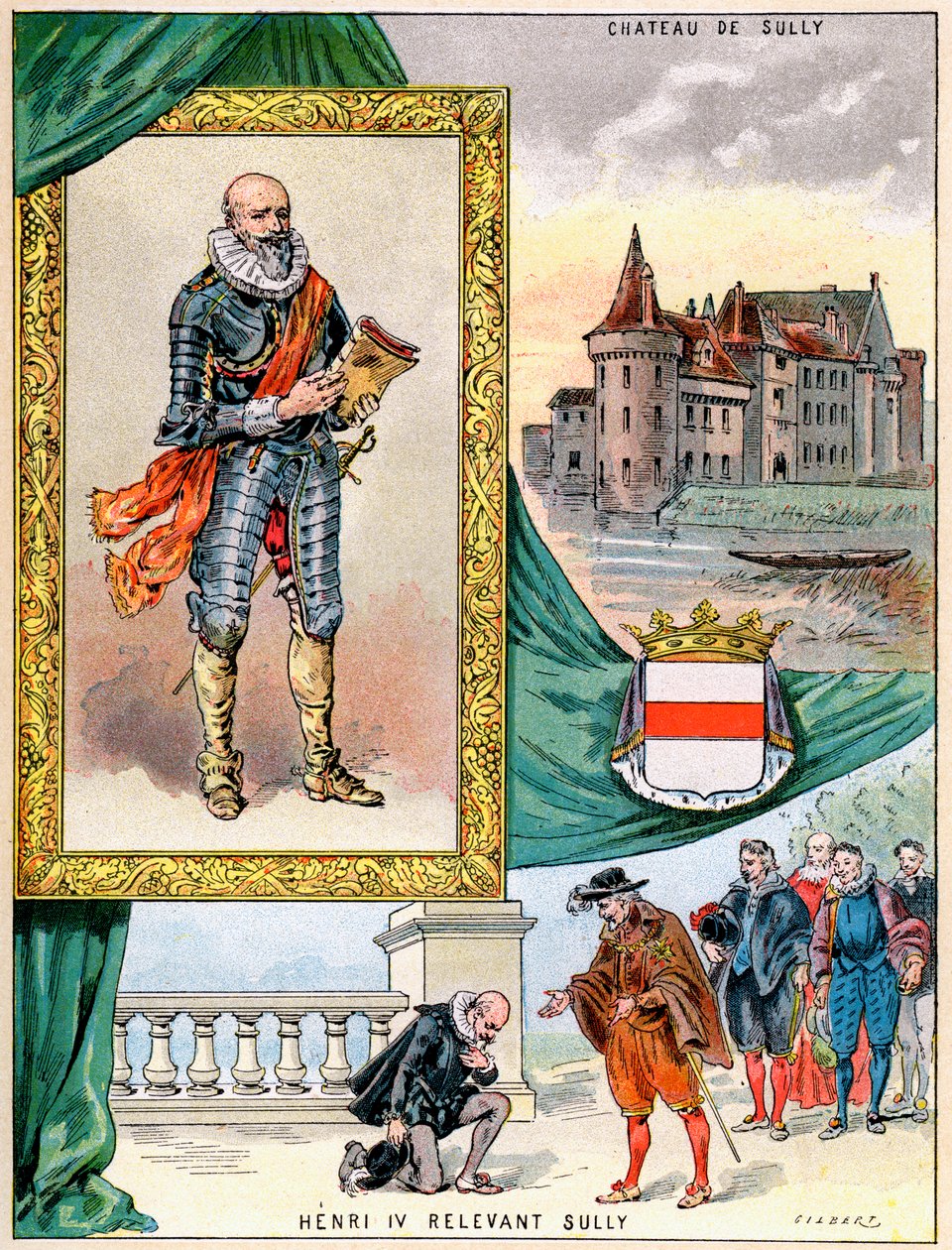 Maximilien de Bethune, Sully hercege, 1898 alkotó: Gilbert