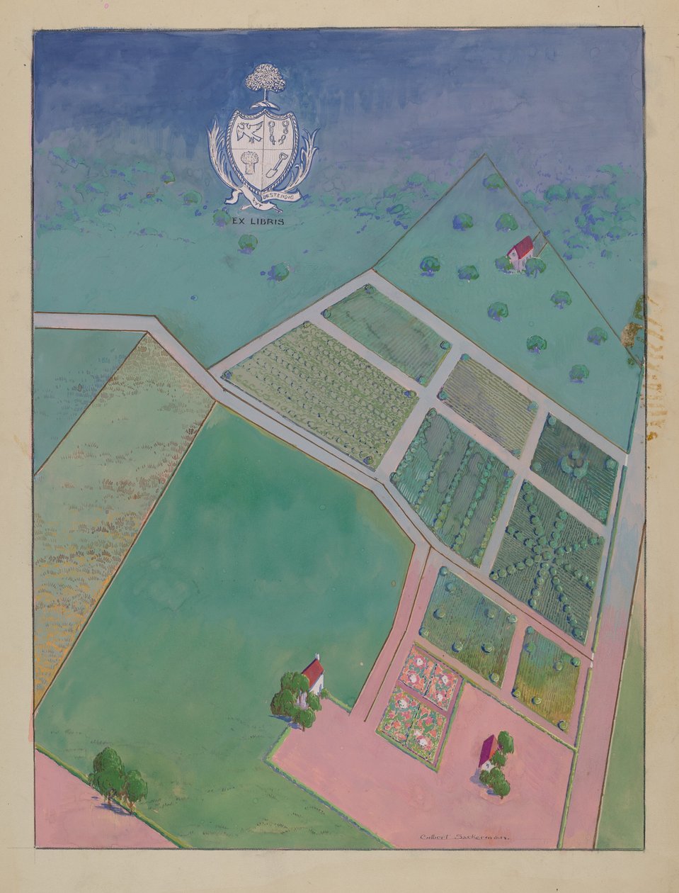 J. Dyckman Estate, c. 1936. alkotó: Gilbert Sackerman