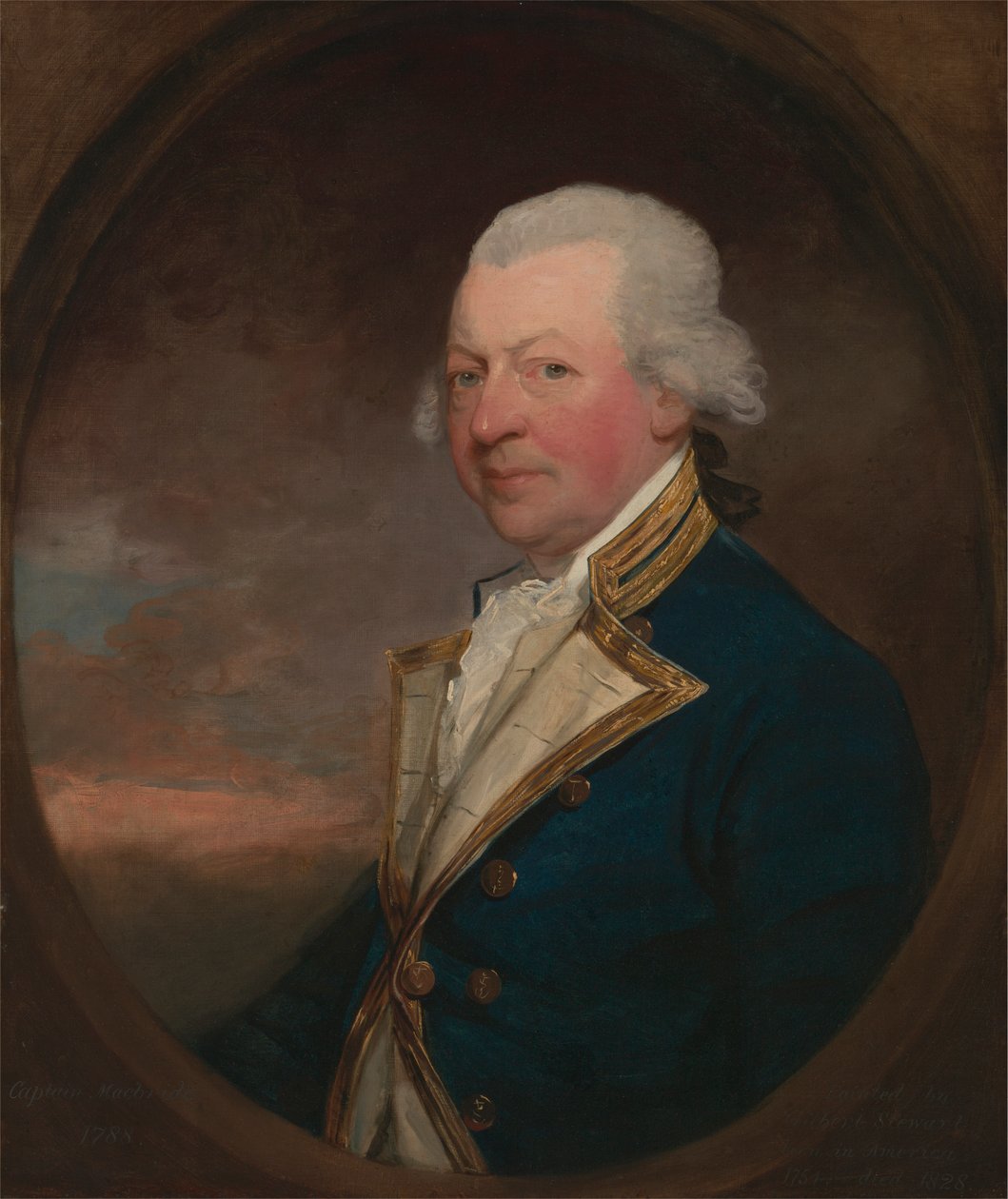 John MacBride kapitány alkotó: Gilbert Stuart