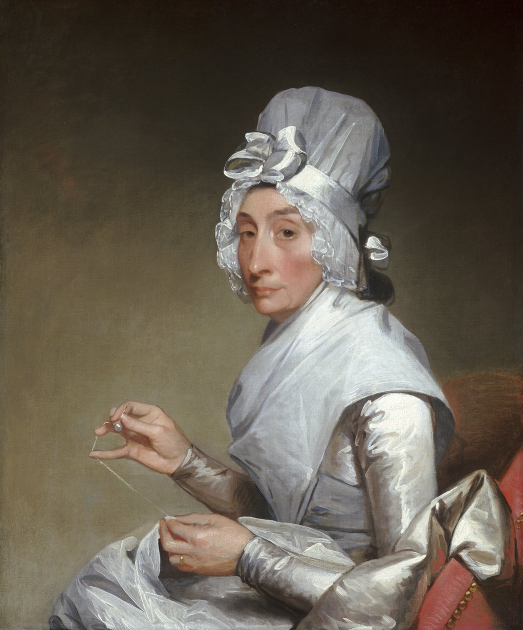 Catherine Brass Yates (Mrs. Richard Yates) alkotó: Gilbert Stuart