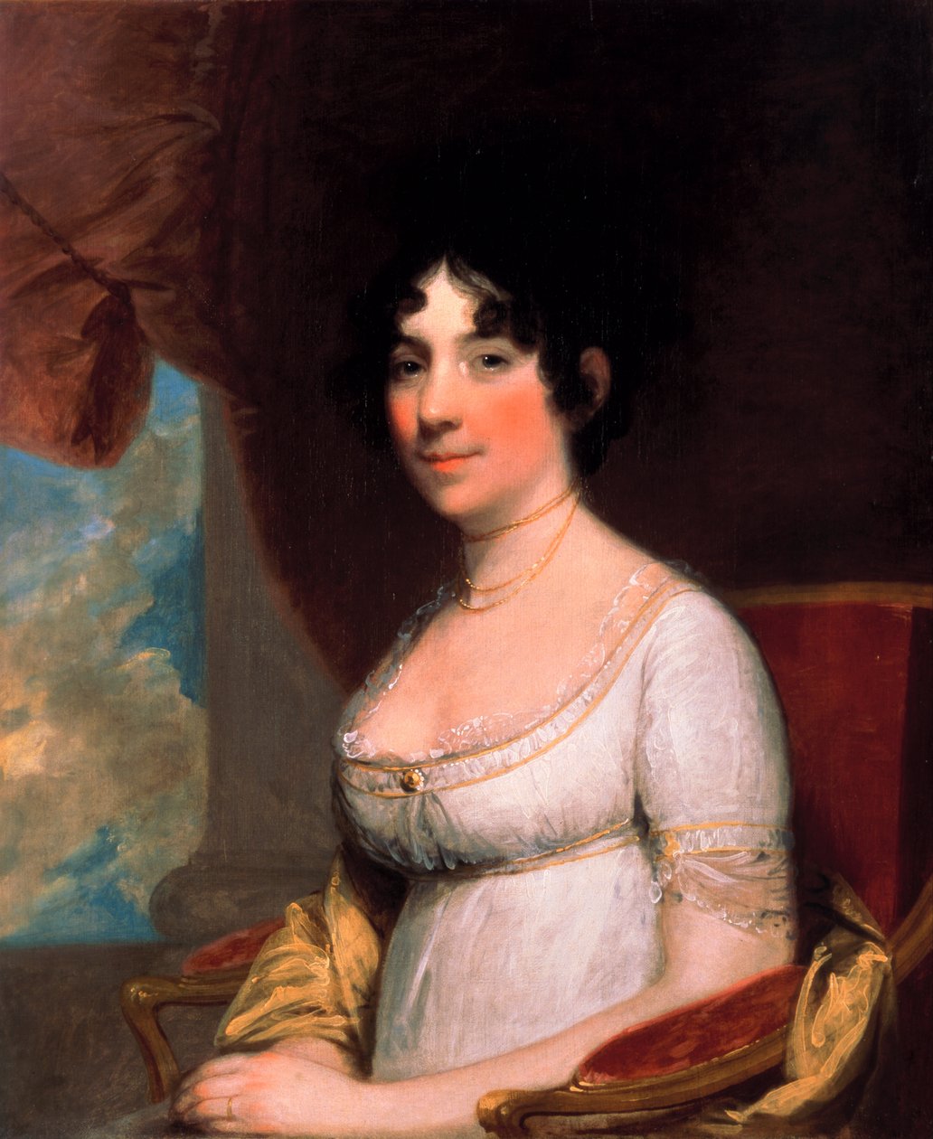 Dolley Payne Madison (Mrs. James Madison) alkotó: Gilbert Stuart