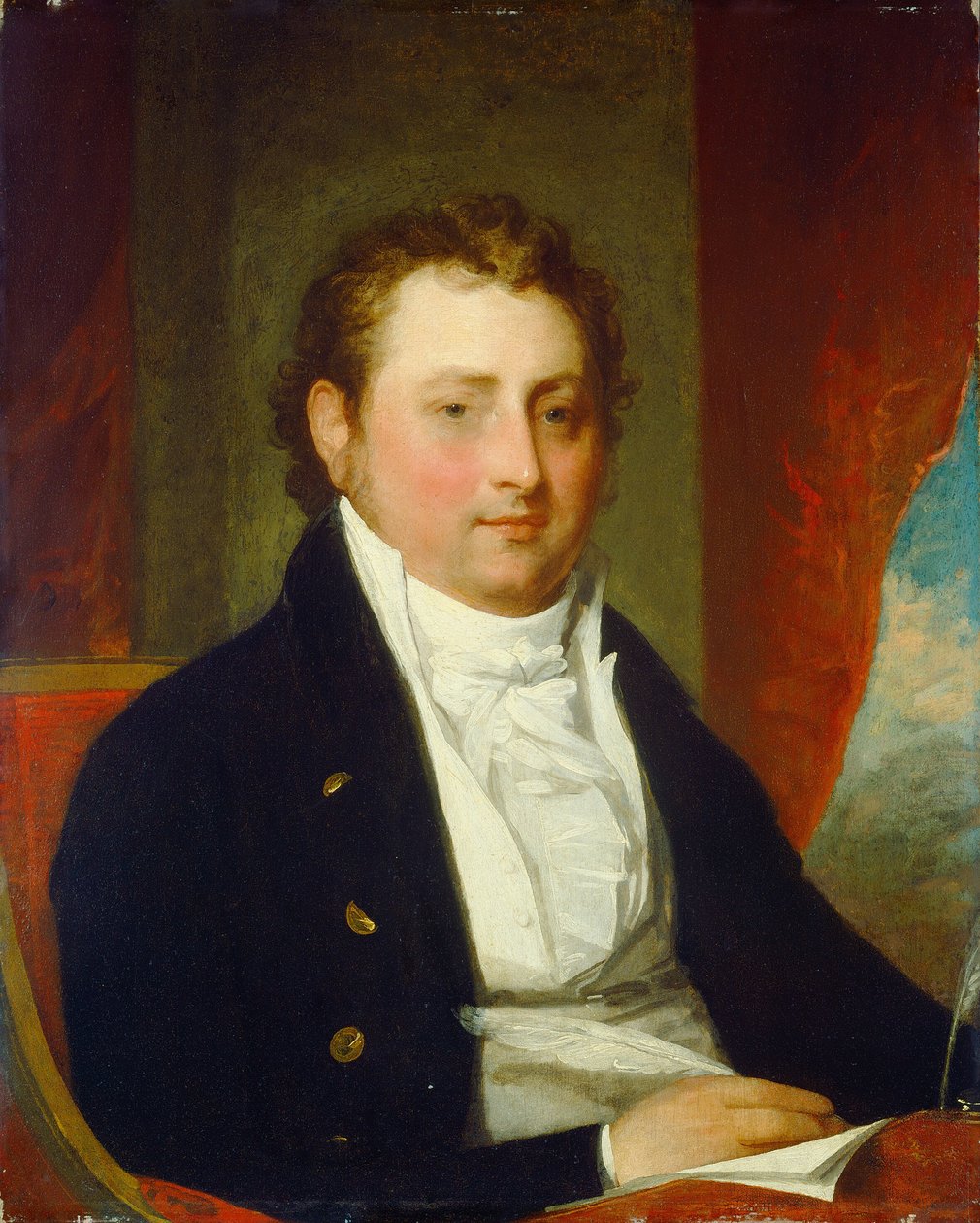 Edward Stow, c. 1803. alkotó: Gilbert Stuart