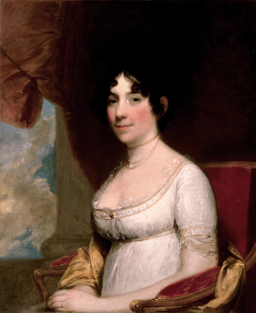 Mrs. Dolley Madison alkotó: Gilbert Stuart