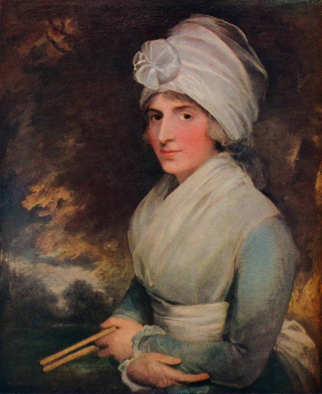 Sarah Siddons, 1787 alkotó: Gilbert Stuart