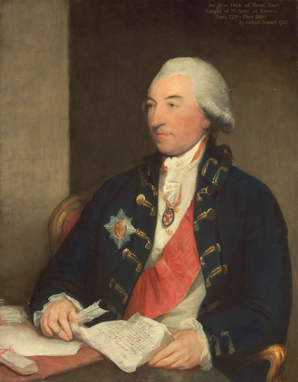 Sir John Dick, 1783. alkotó: Gilbert Stuart