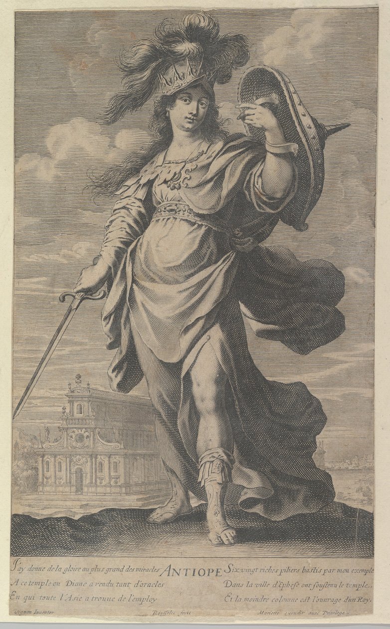 Antiope, kb. 1639-40. alkotó: Gilles Rousselet