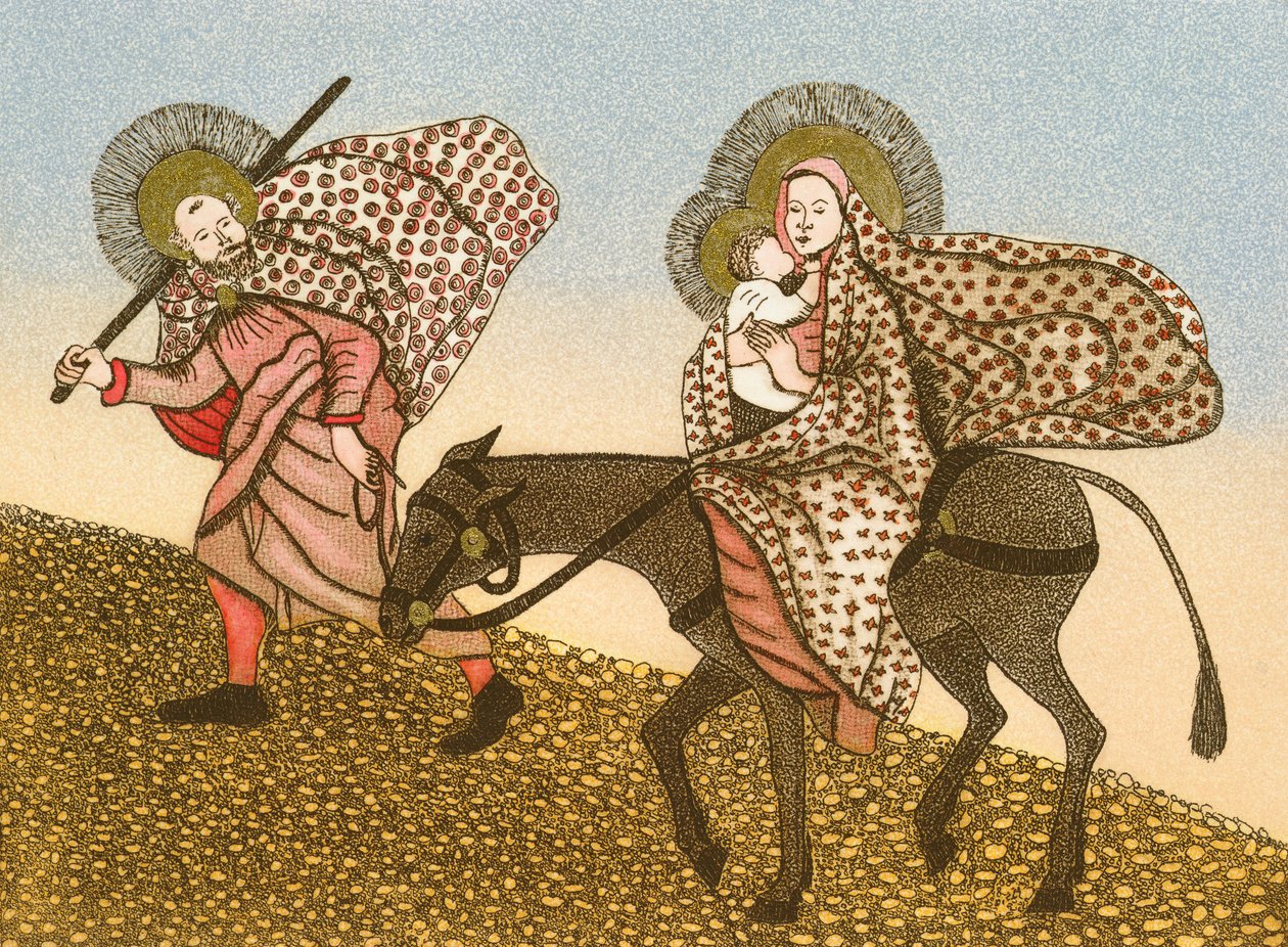 Repülés Egyiptomba II alkotó: Gillian Lawson