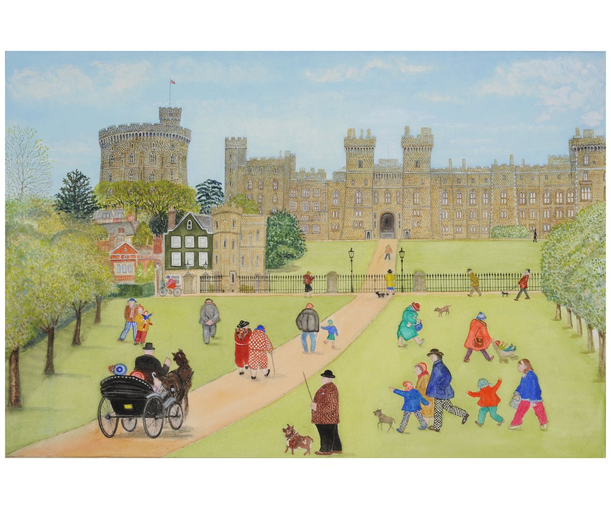 Windsor, 2008 (wc papíron) alkotó: Gillian Lawson