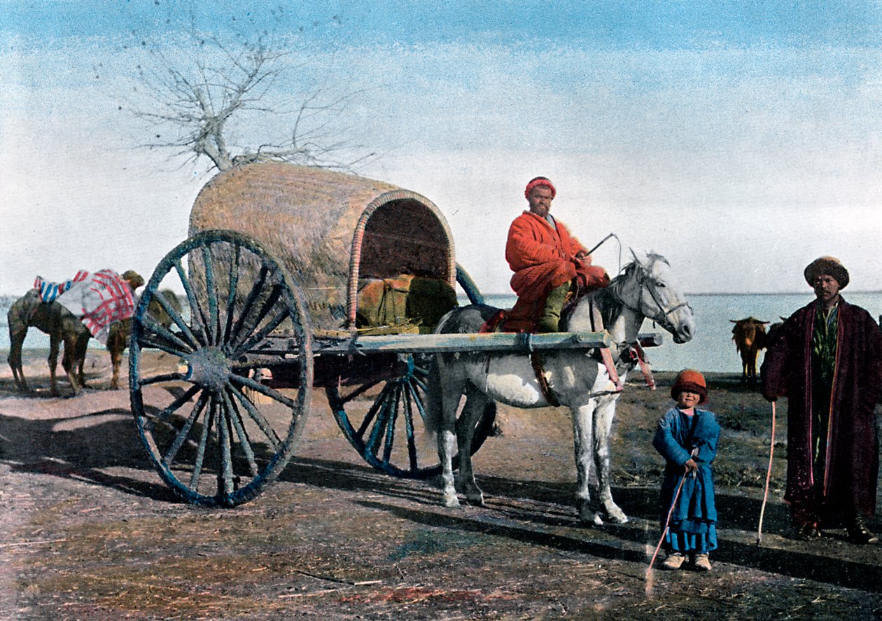 Bukhara vagon, Üzbegisztán, c1890 alkotó: Gillot