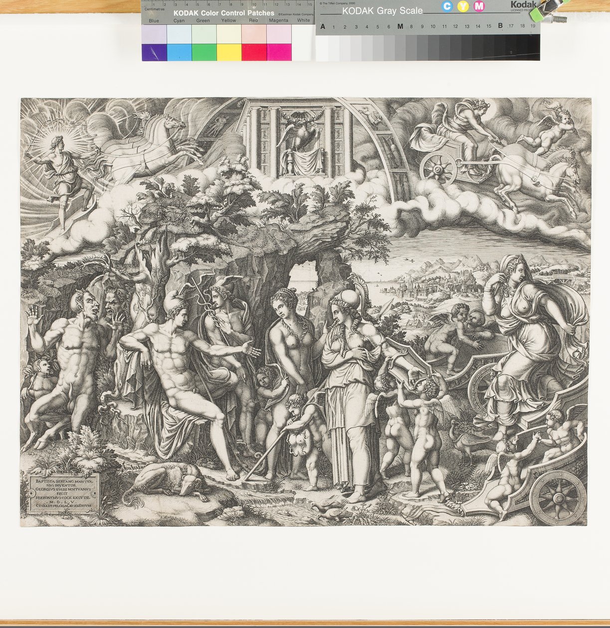 A párizsi ítélet, 1555 alkotó: Giorgio Ghisi