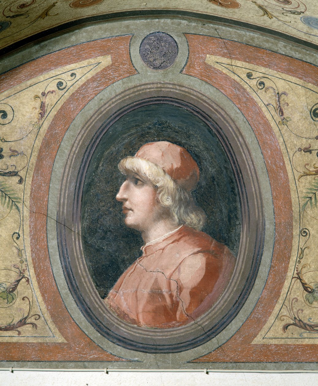 Férfi portréja, Hírességek Kamara, 1548 alkotó: Giorgio Vasari