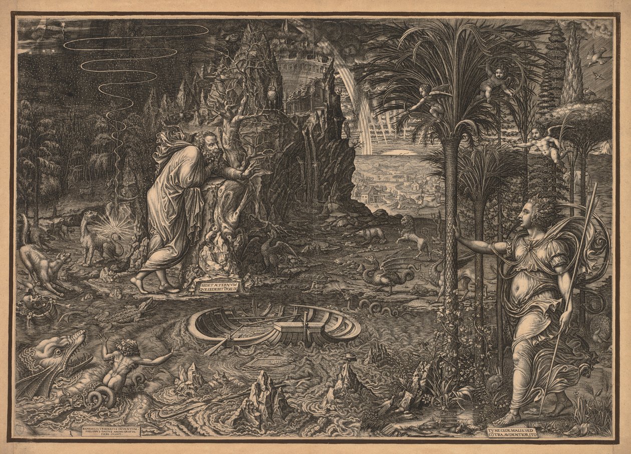 Az élet allegóriája, 1561. alkotó: Giorgio Ghisi