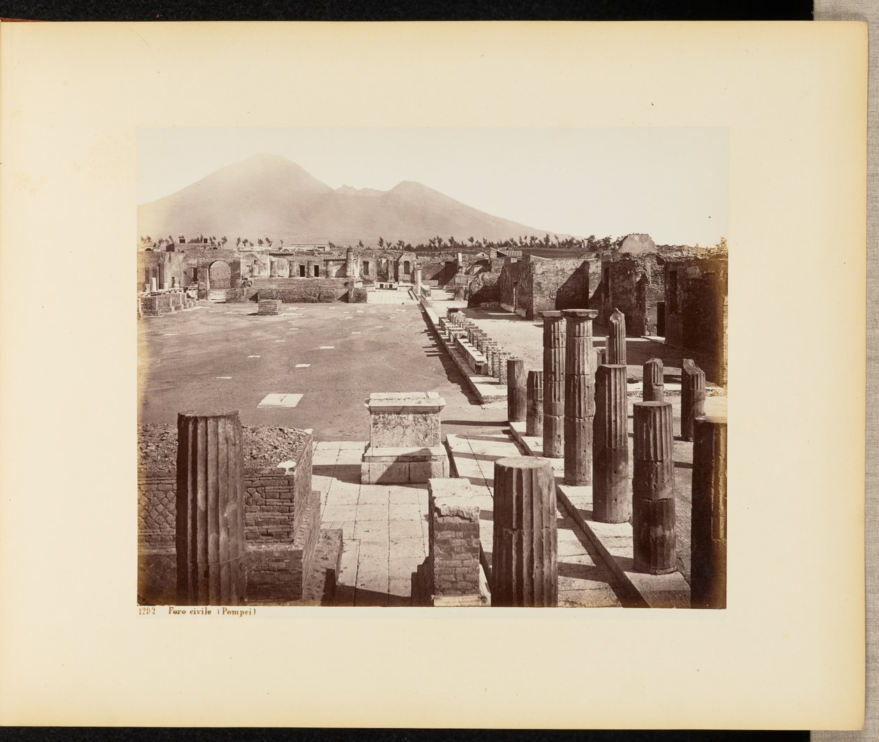 Civil fórum (Pompeji) alkotó: Giorgio Sommer