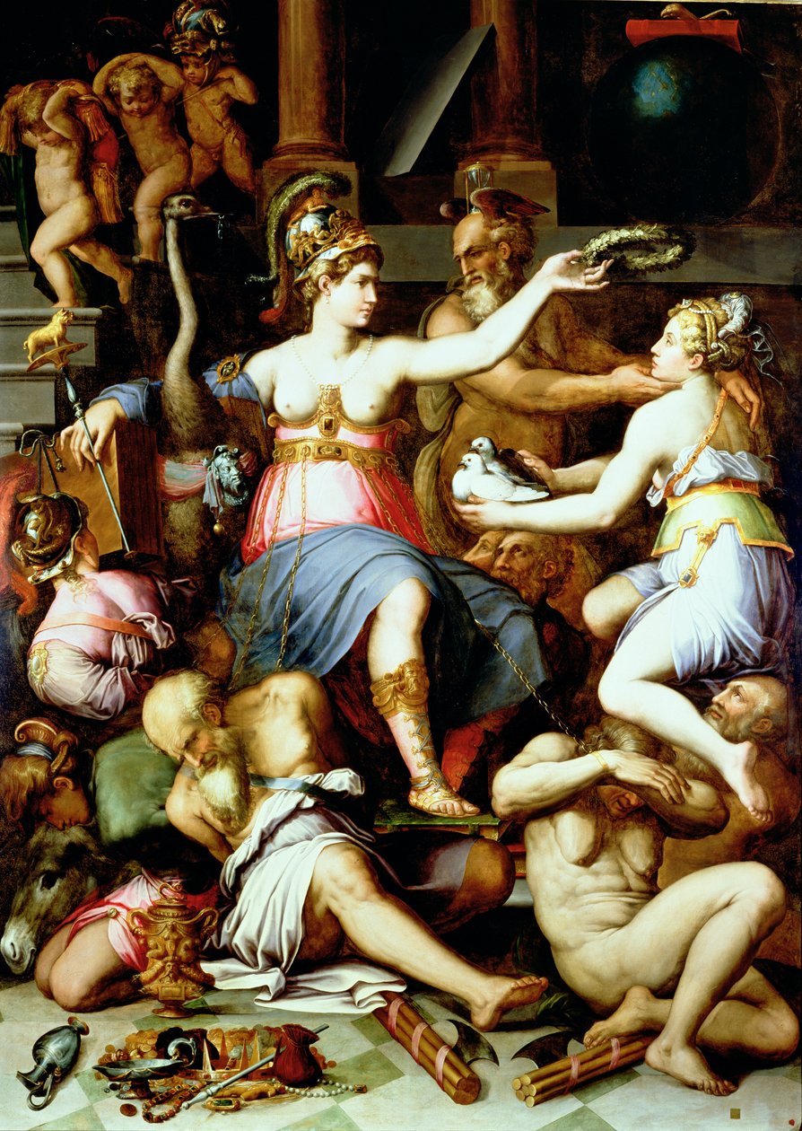 Az igazságosság allegóriája alkotó: Giorgio Vasari