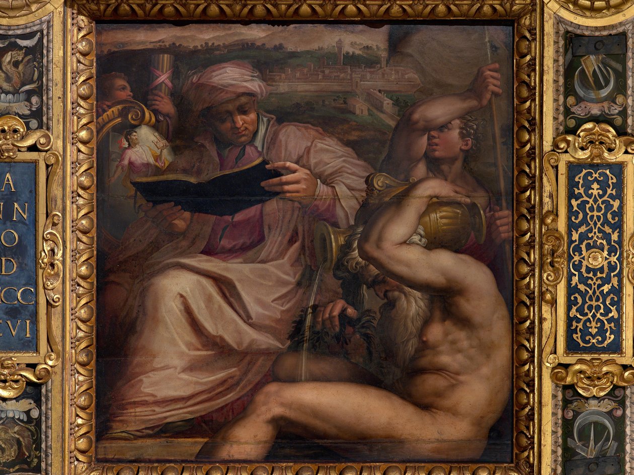 Mugello allegóriája alkotó: Giorgio Vasari
