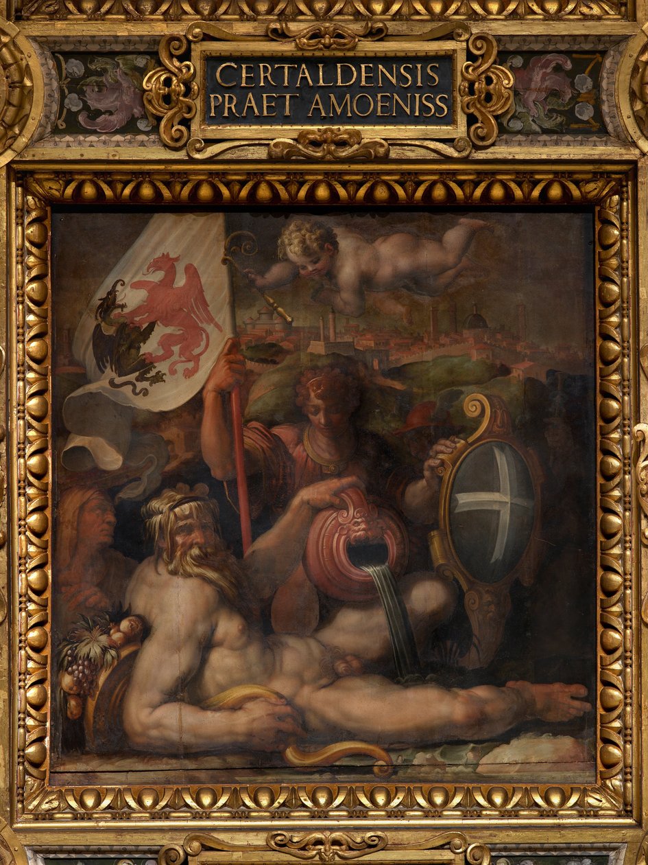 Volterra allegóriája alkotó: Giorgio Vasari