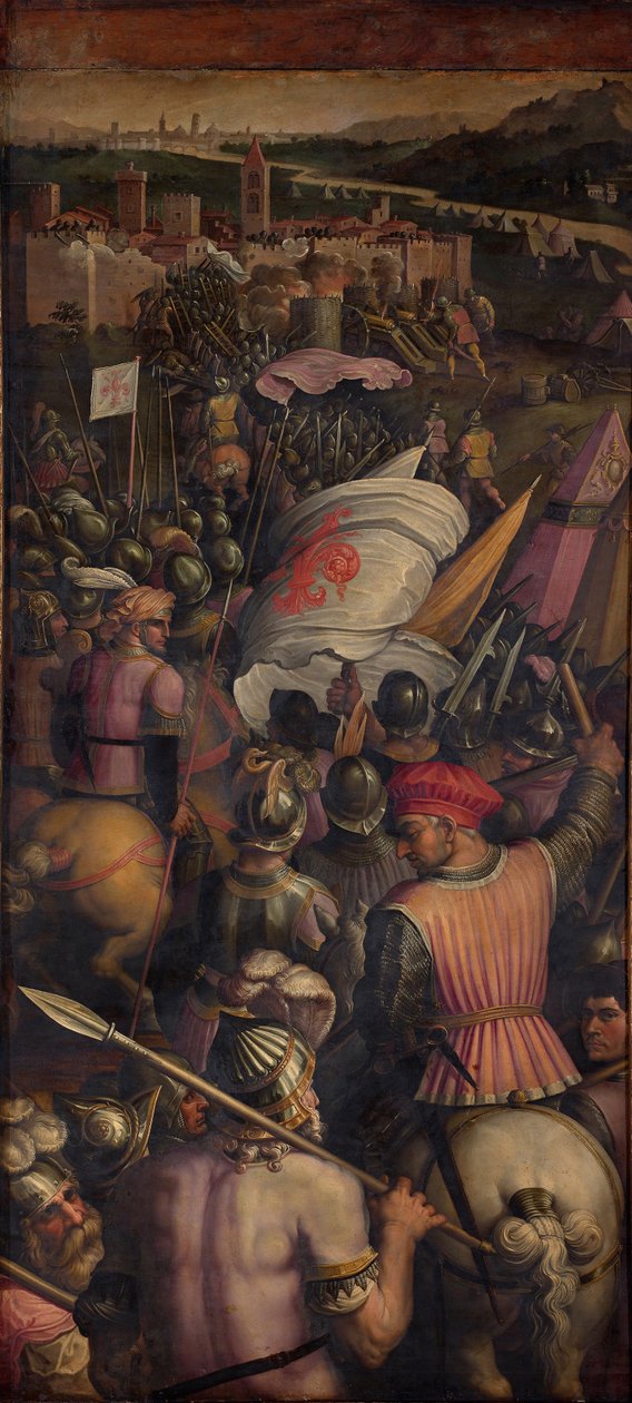 Cascina elfoglalása, 1563-1565 alkotó: Giorgio Vasari