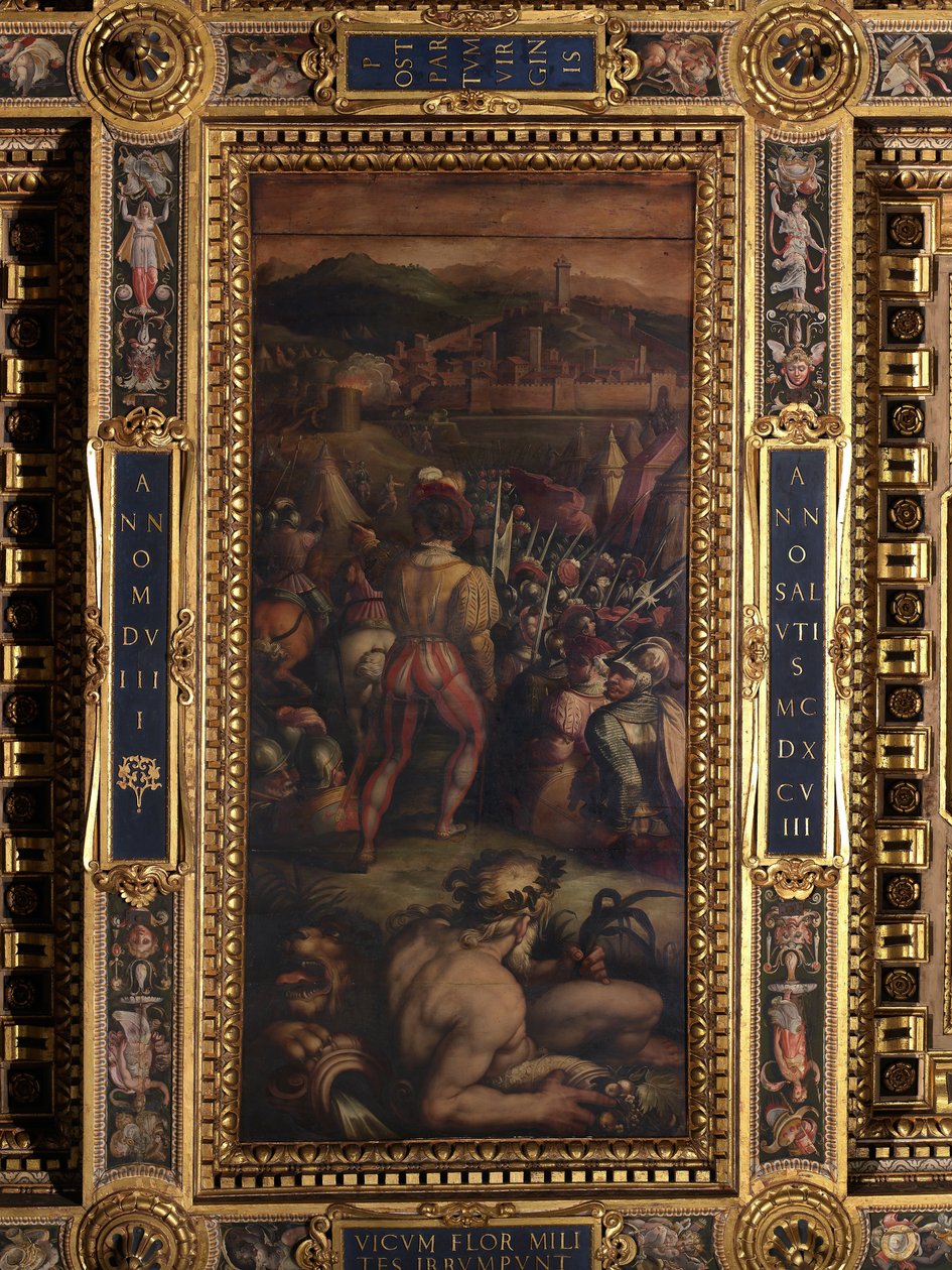 Vicopisano elfoglalása alkotó: Giorgio Vasari