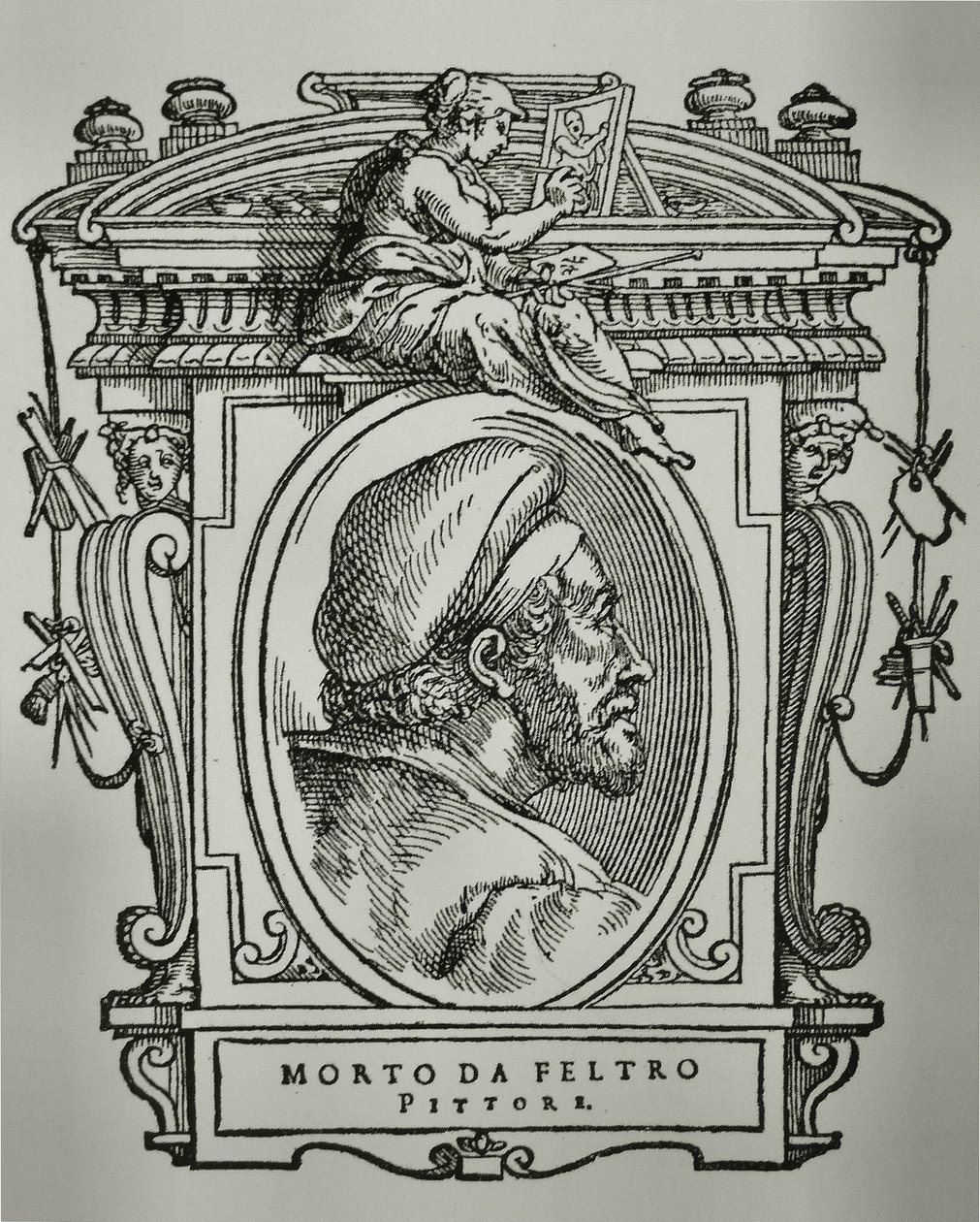 Morto da Feltre portréja alkotó: Giorgio Vasari