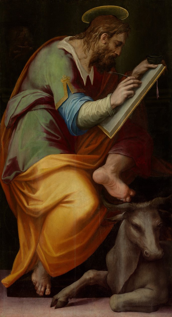 Szent Lukács alkotó: Giorgio Vasari