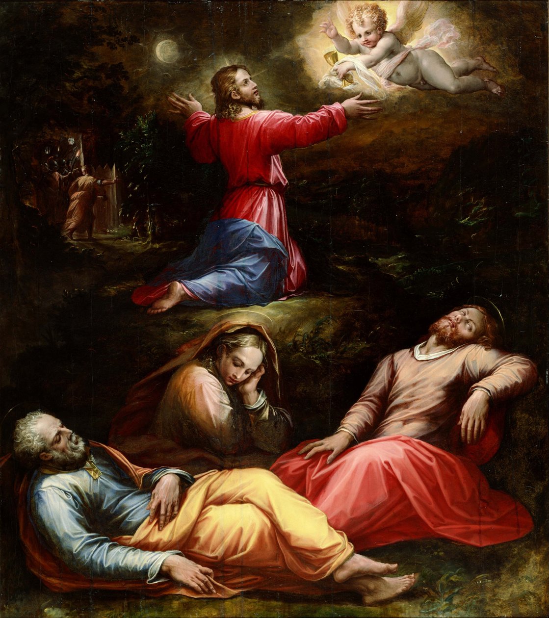 Agónia a kertben alkotó: Giorgio Vasari