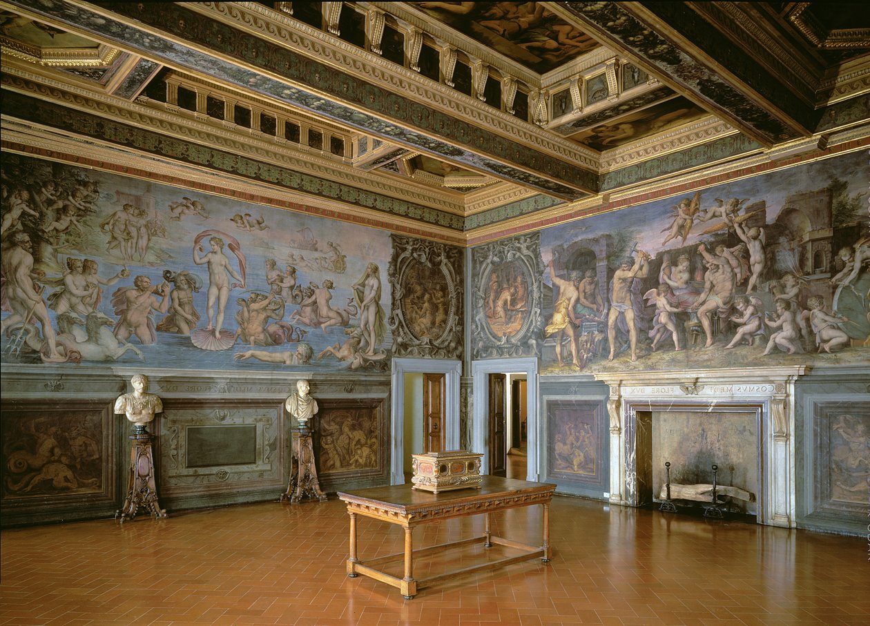 Az elemek csarnoka, 1555 alkotó: Giorgio Vasari