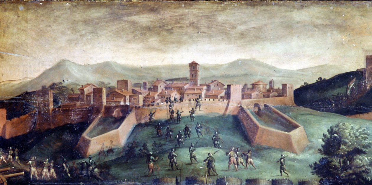Casole elfoglalása, Olaszország alkotó: Giorgio Vasari