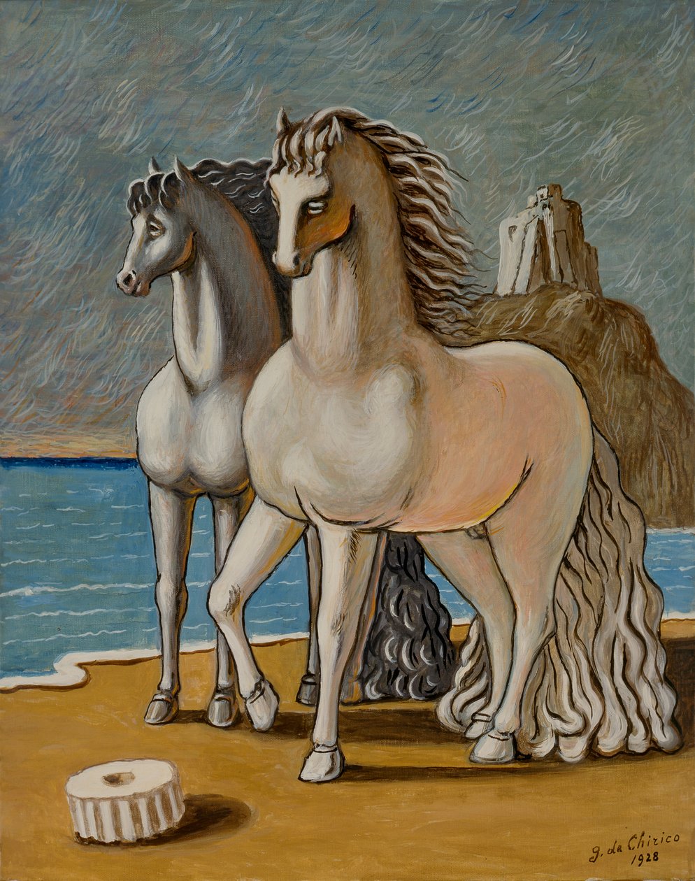 Ősi lovak alkotó: Giorgio de Chirico
