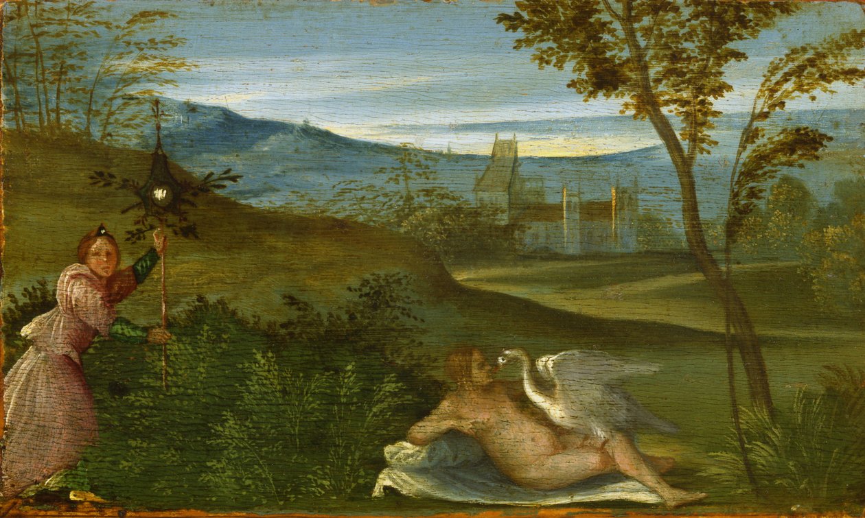 Léda és a hattyú c. 1500 alkotó: Giorgione da Castelfranco