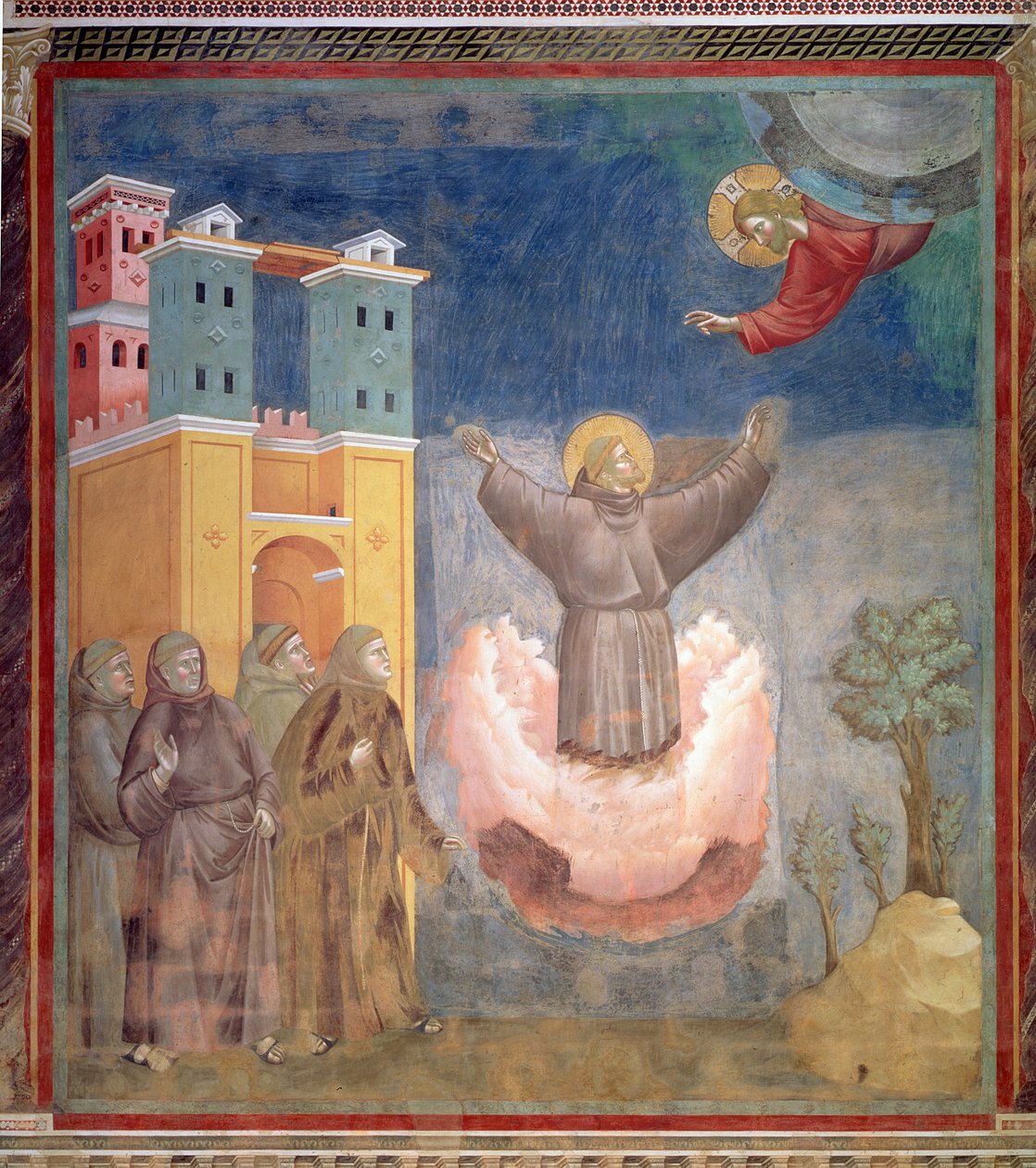 Szent Ferenc extázisa, 1297-99 alkotó: Giotto di Bondone