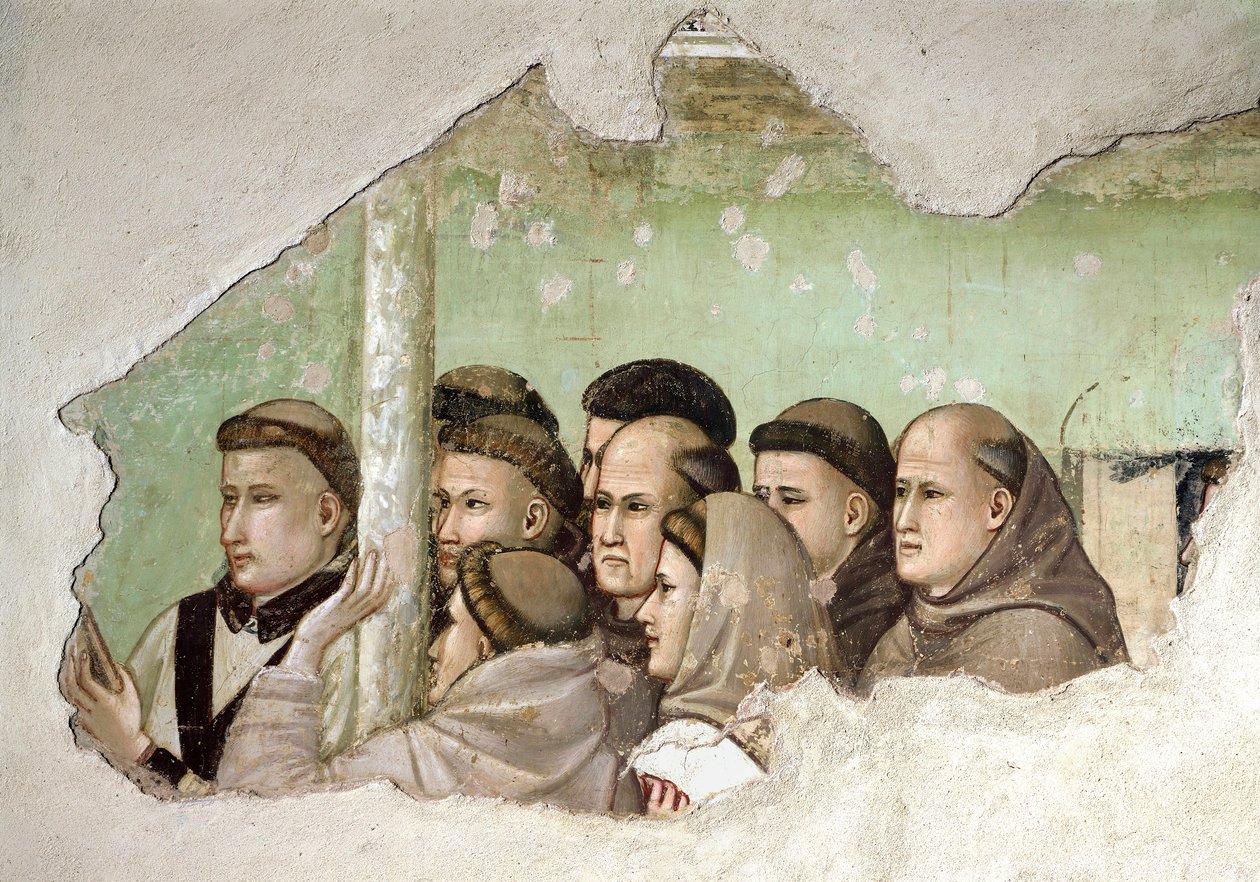 Ágoston testvér halála alkotó: Giotto (c.1266 1337)