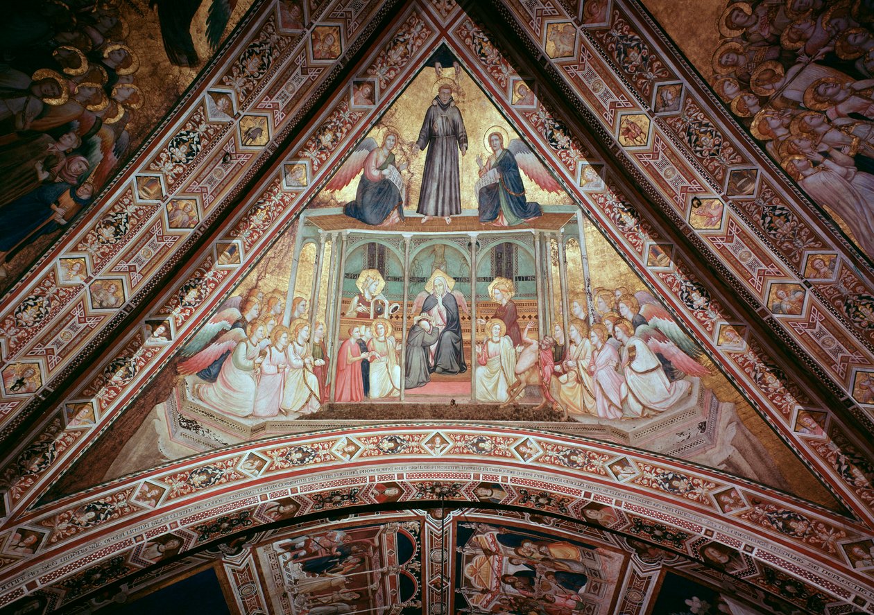 Az engedelmesség allegóriája (Freskó alkotó: Giotto (c.1266 1337)