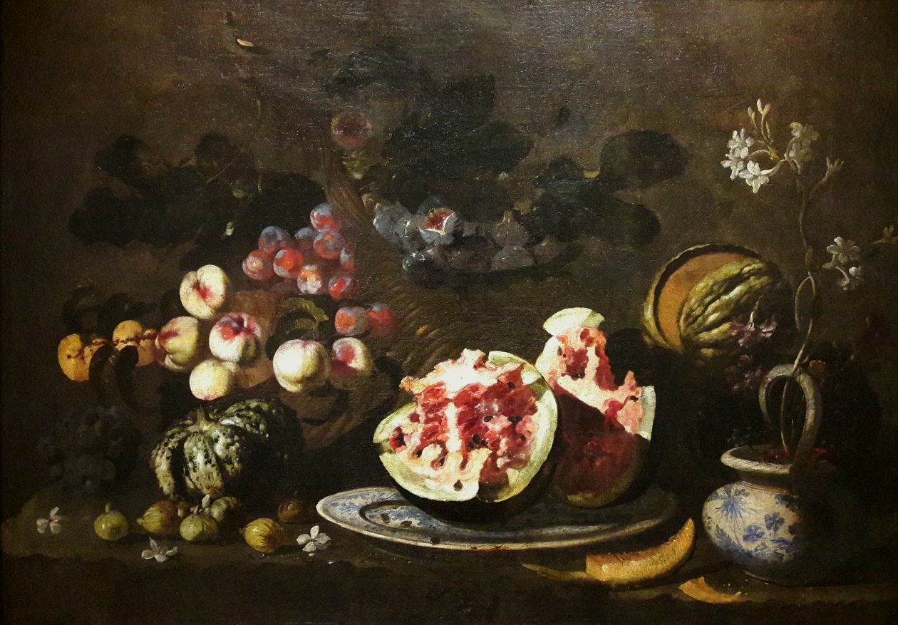 Csendélet gyümölccsel. alkotó: Giovanni Battista Ruoppolo or Ruopolo