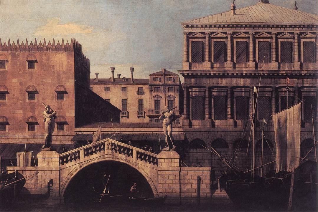 Capriccio alkotó: Giovanni Antonio Canal