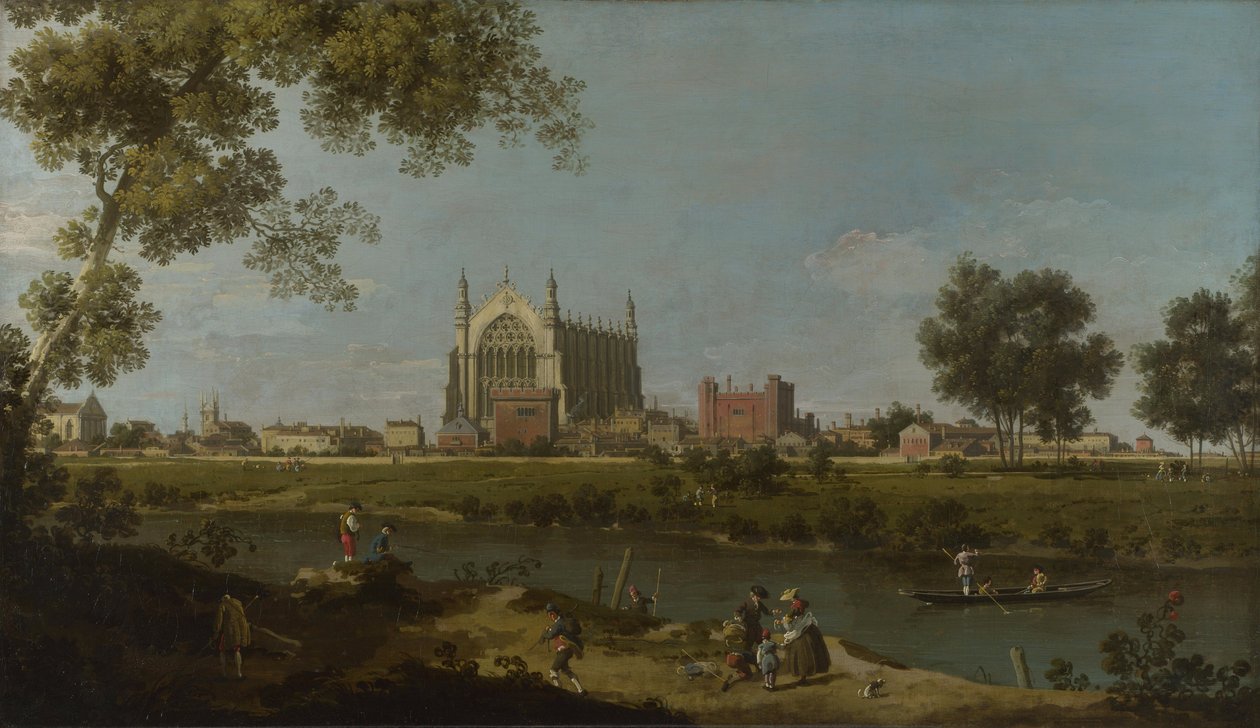Eton College, 1754 körül alkotó: Giovanni Antonio Canal