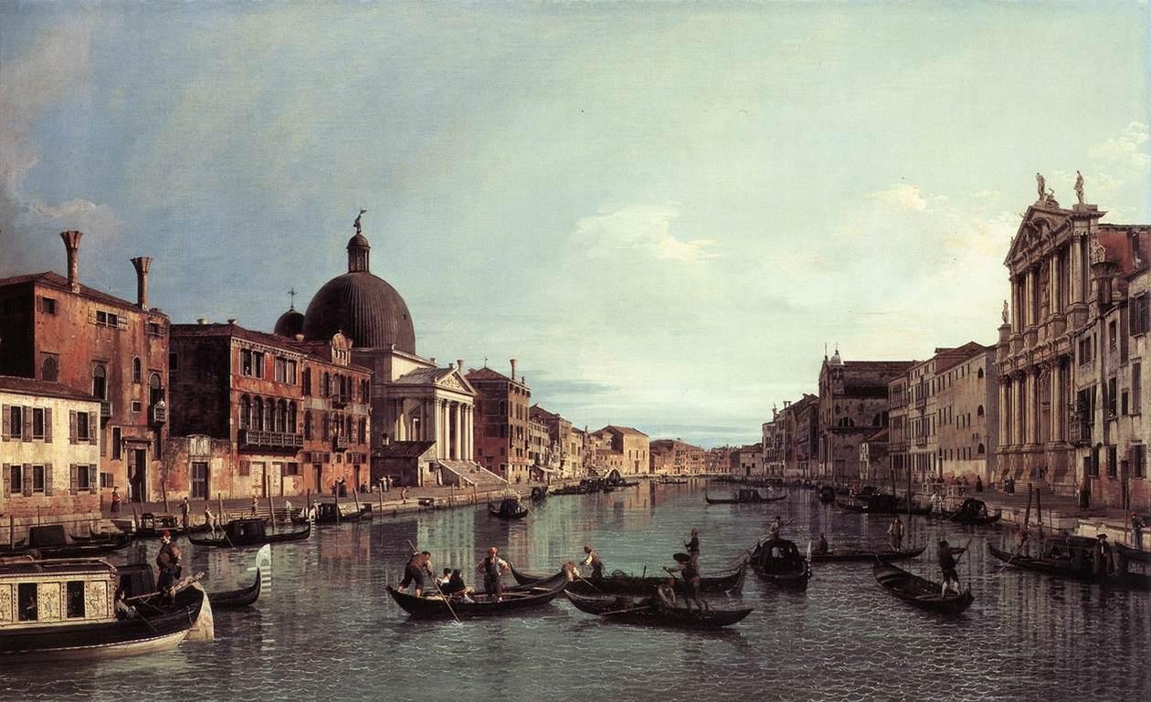 nagy csatorna alkotó: Giovanni Antonio Canal
