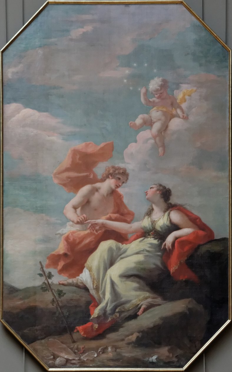 Bacchus és Ariadné alkotó: Giovanni Antonio Pellegrini