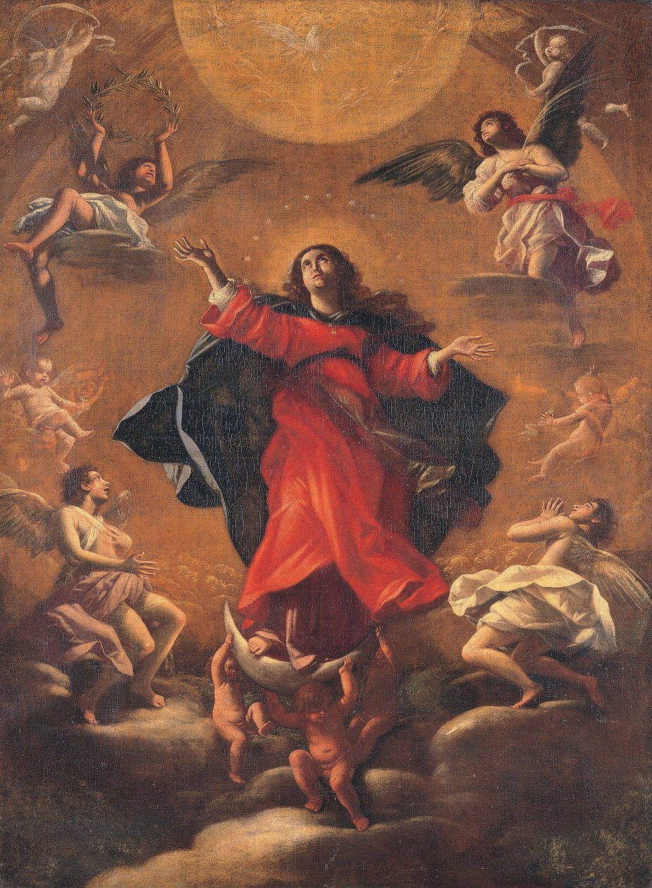 Madonna a dicsőségben alkotó: Giovanni Baglione