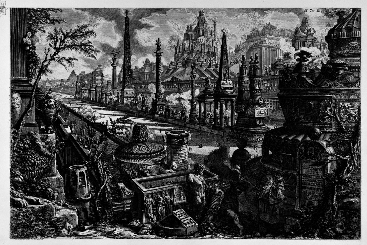 Appian Way alkotó: Giovanni Battista Piranesi