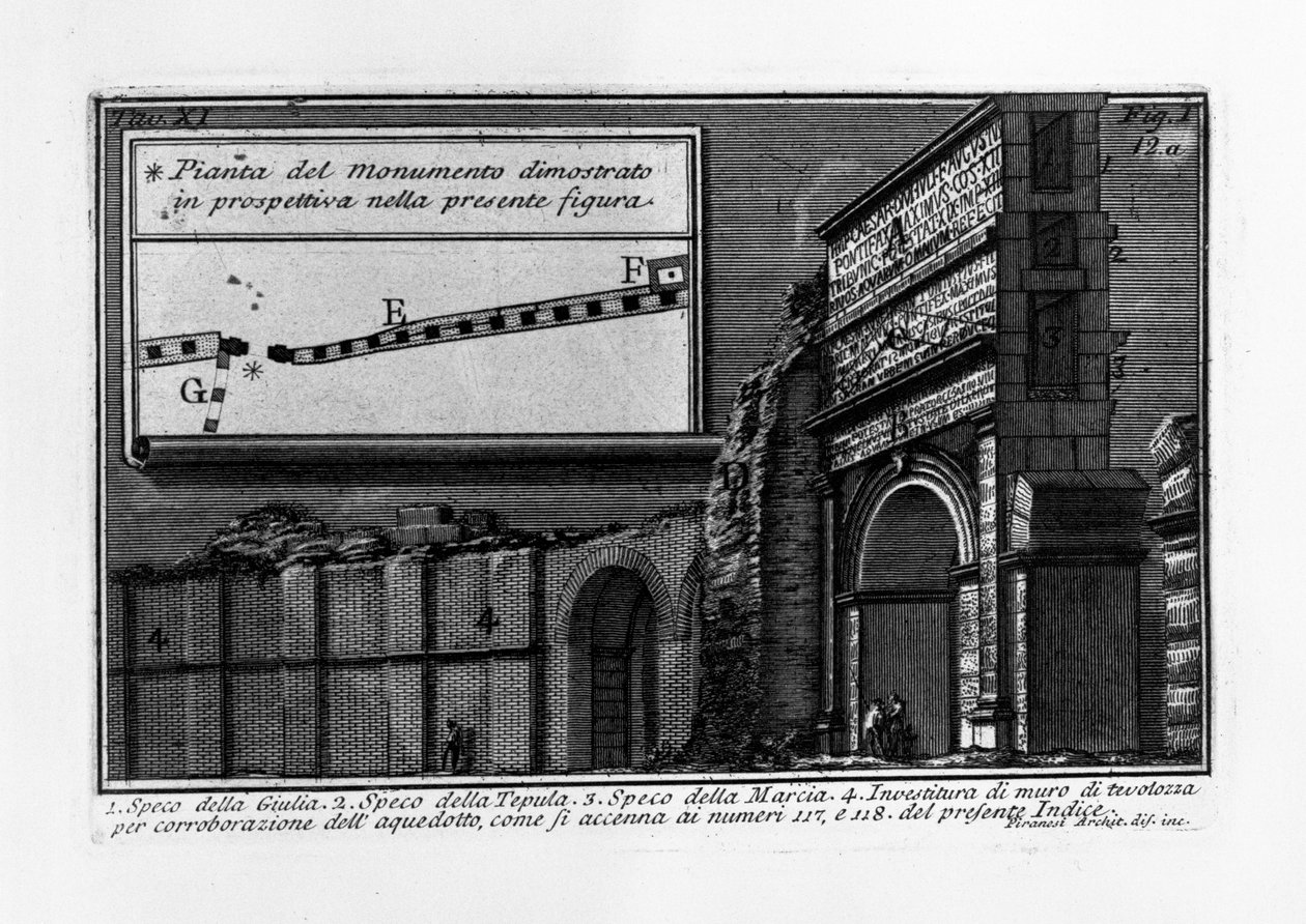 Aqua Julia alkotó: Giovanni Battista Piranesi