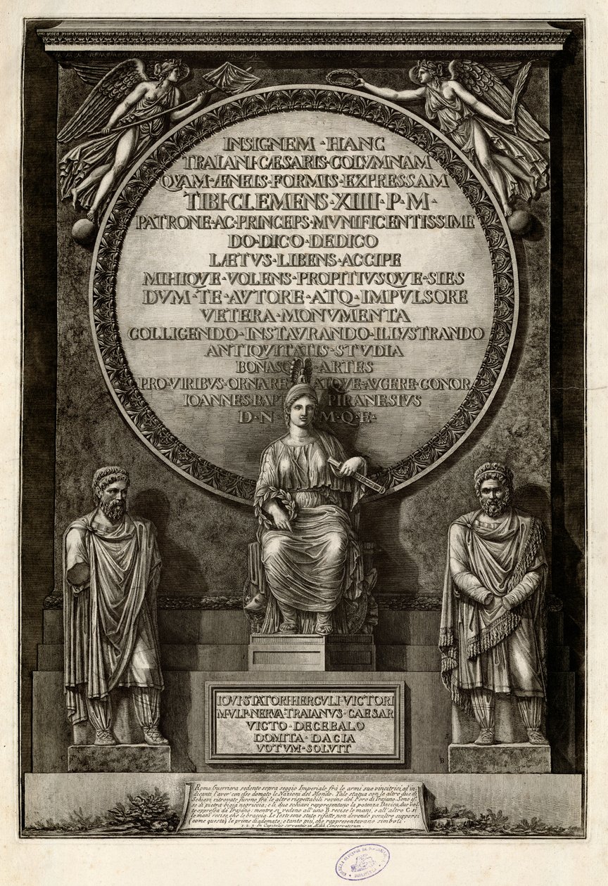 Homlokzat alkotó: Giovanni Battista Piranesi