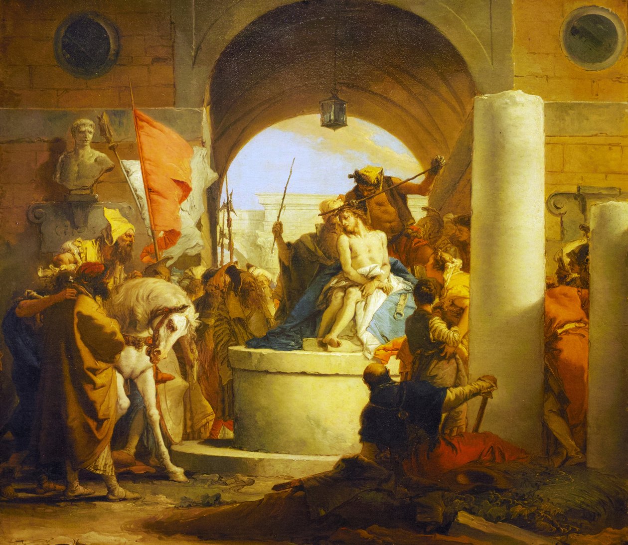 Krisztus töviskoronával alkotó: Giovanni Battista Tiepolo
