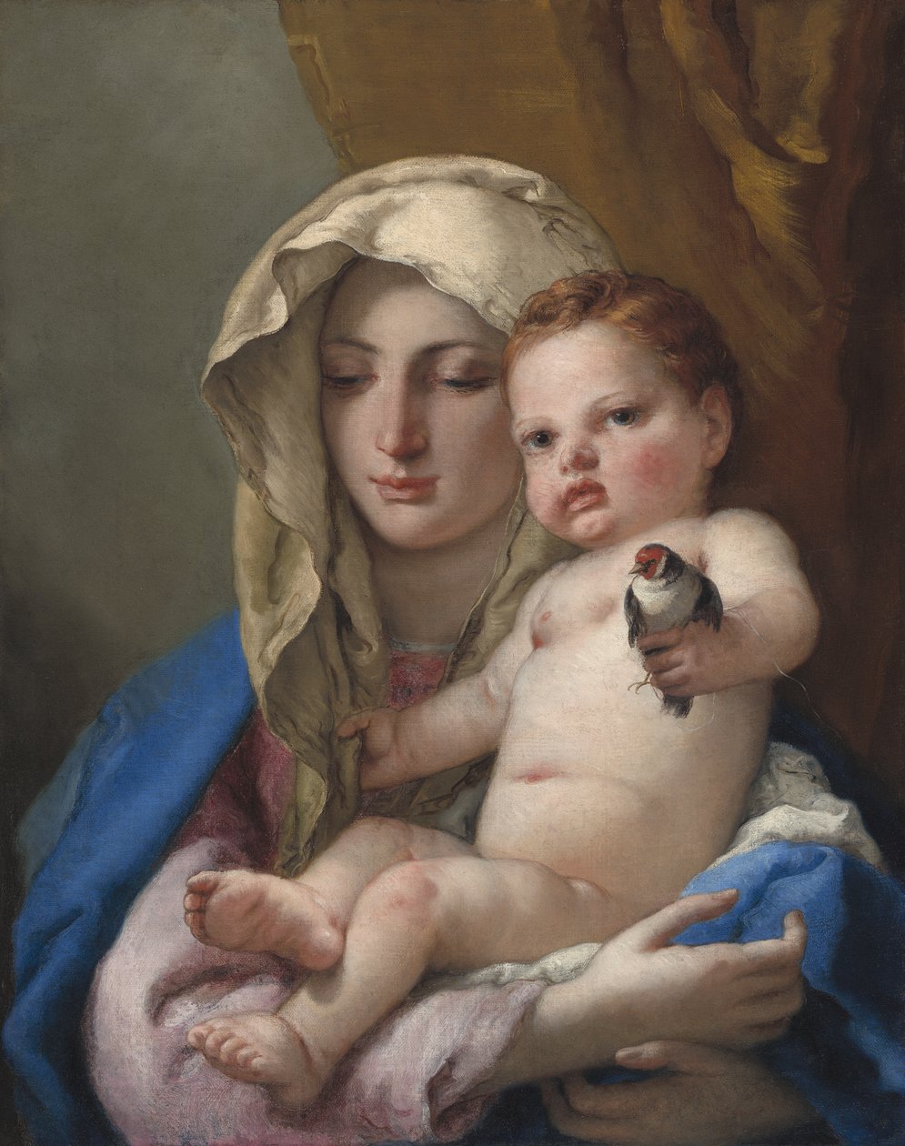 Aranypinty Madonna, 1767-70 körül alkotó: Giovanni Battista Tiepolo