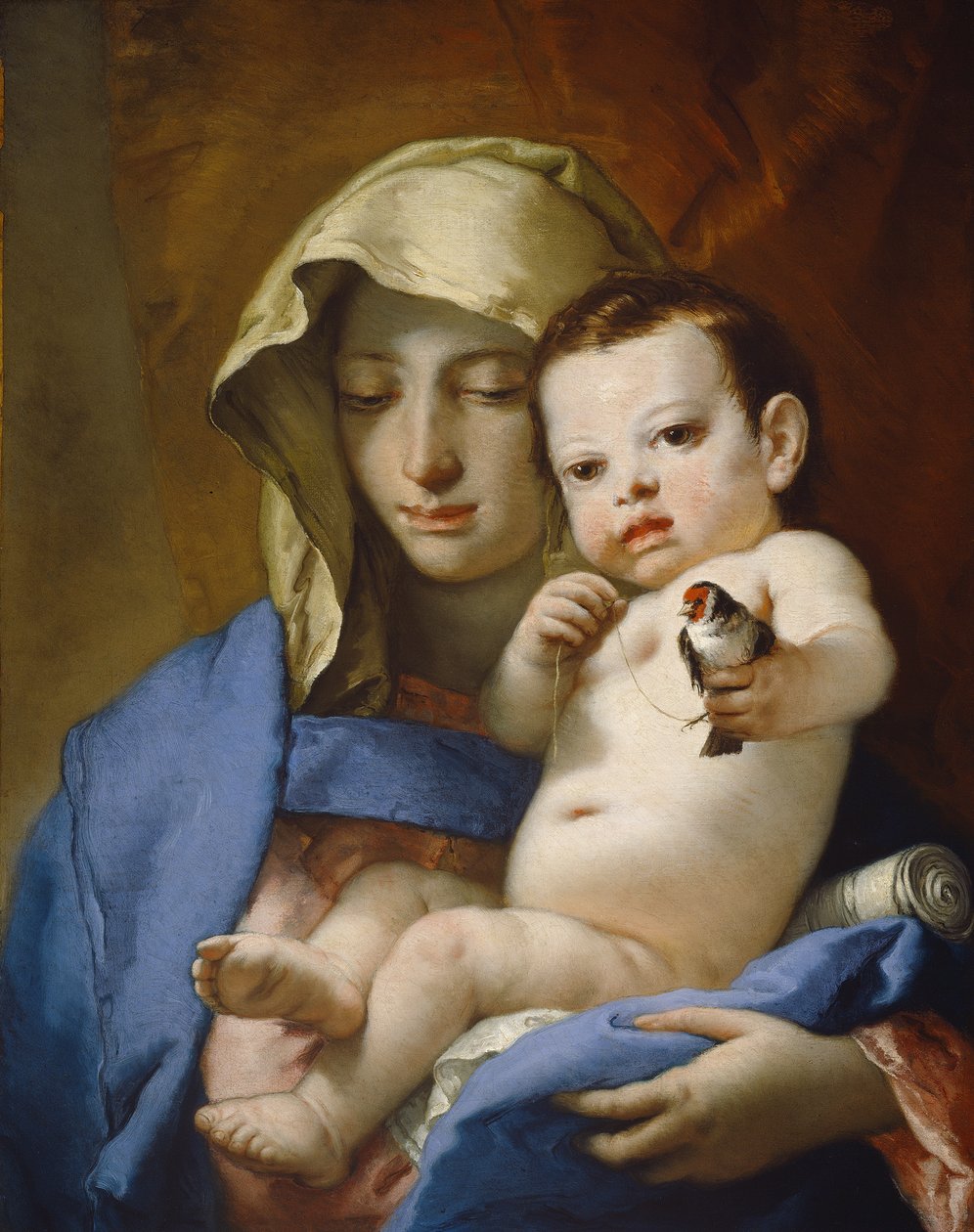 Aranypinty Madonna, 1767-70 körül alkotó: Giovanni Battista Tiepolo