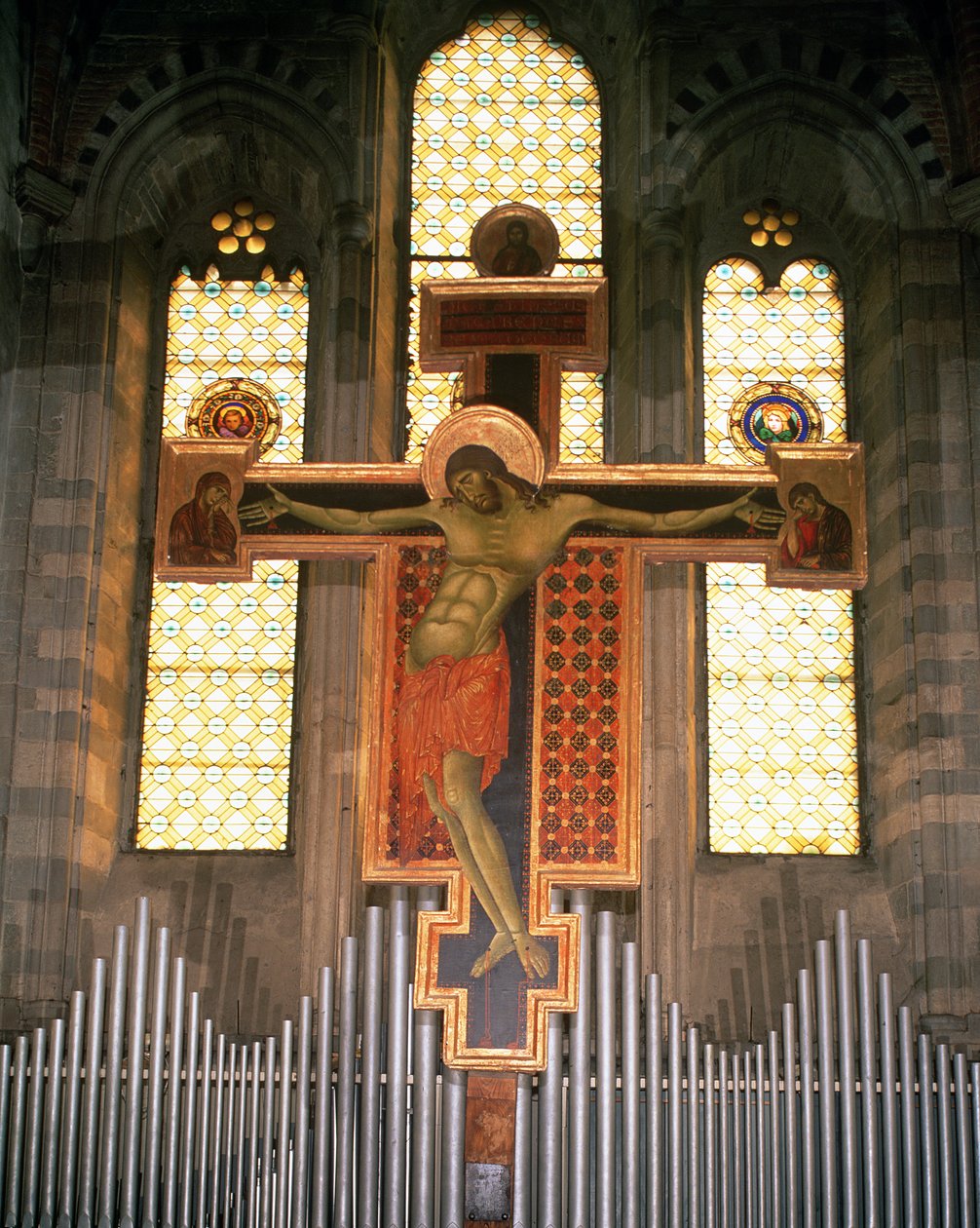 Feszület (tempera a panelen) alkotó: Giovanni Cimabue