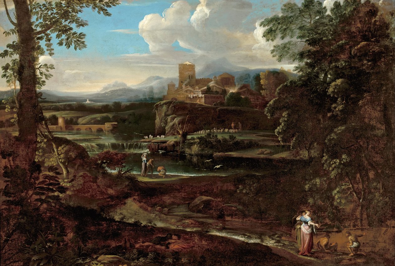 Klasszikus táj alkotó: Giovanni F. Grimaldi